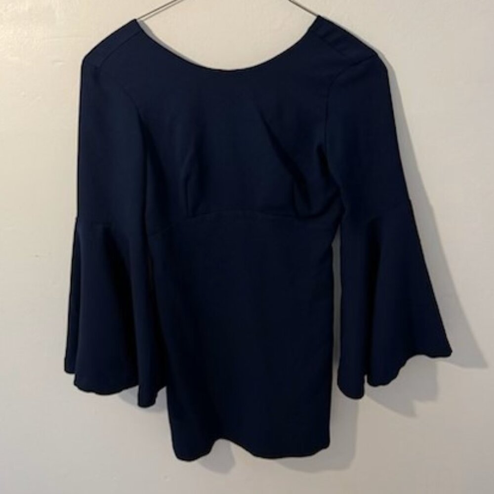 Zara Tarafaluc Collection Dress with Flared Sleeves